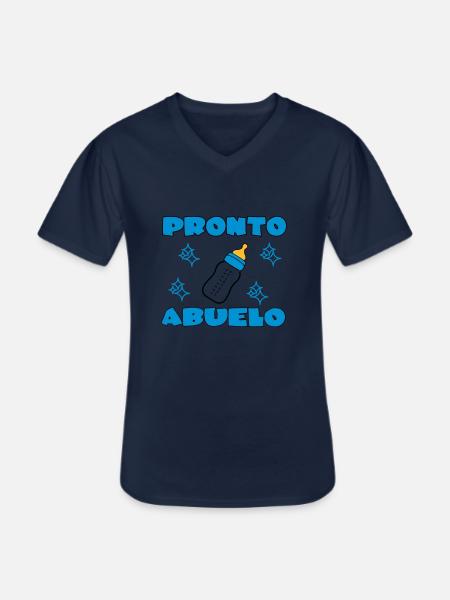 Pronto abuelo - Men's V-Neck T-Shirt - navy