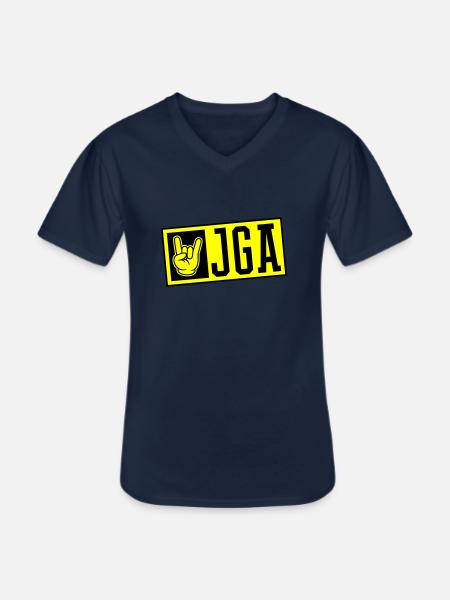 Jga Junggesellenabschied - Männer-T-Shirt mit V-Ausschnitt - Navy