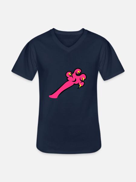 griffes / griffes (3c) - T-shirt col V Homme - marine