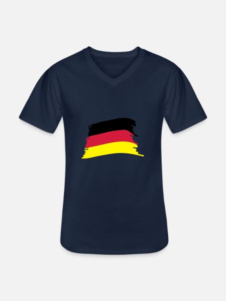 '-Flagge - Männer-T-Shirt mit V-Ausschnitt - Navy