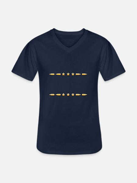 Text Frame Beer Bottles - Men's V-Neck T-Shirt - navy