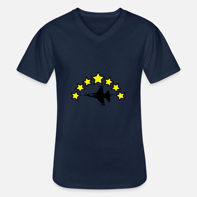 modellbau - Männer-T-Shirt mit V-Ausschnitt - Navy