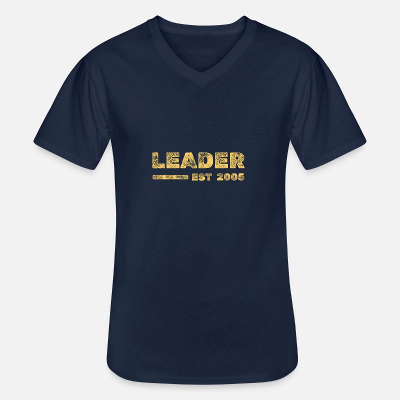 Chef 2005 - Männer-T-Shirt mit V-Ausschnitt - Navy