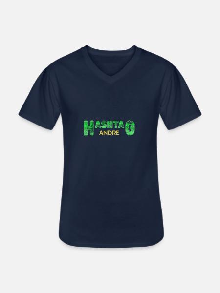 Gift for Andre - Men's V-Neck T-Shirt - navy
