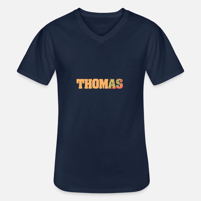 Thomas Thomas T-shirt col V Homme