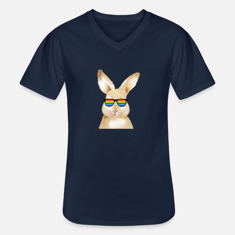Easter Easter Gift - Funny Pride - Men's V-Neck T-Shirt - navy
