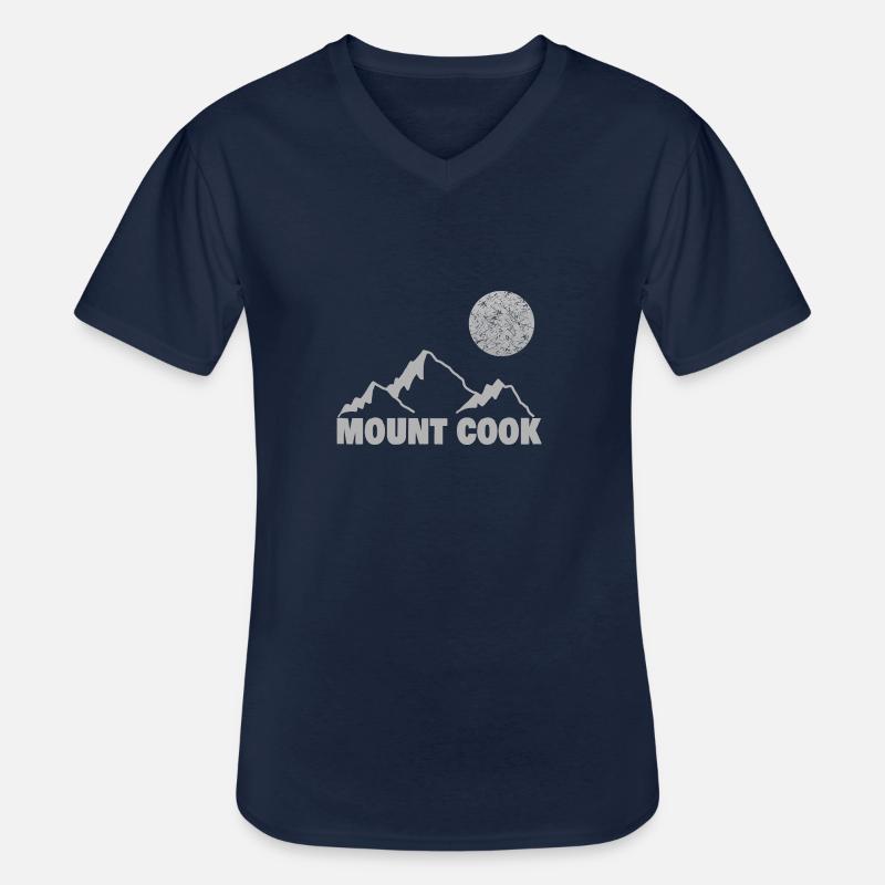 cook als Klettern - Männer-T-Shirt mit V-Ausschnitt - Navy