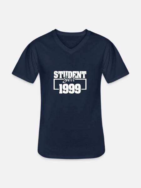 1999 1999 - Men's V-Neck T-Shirt - navy