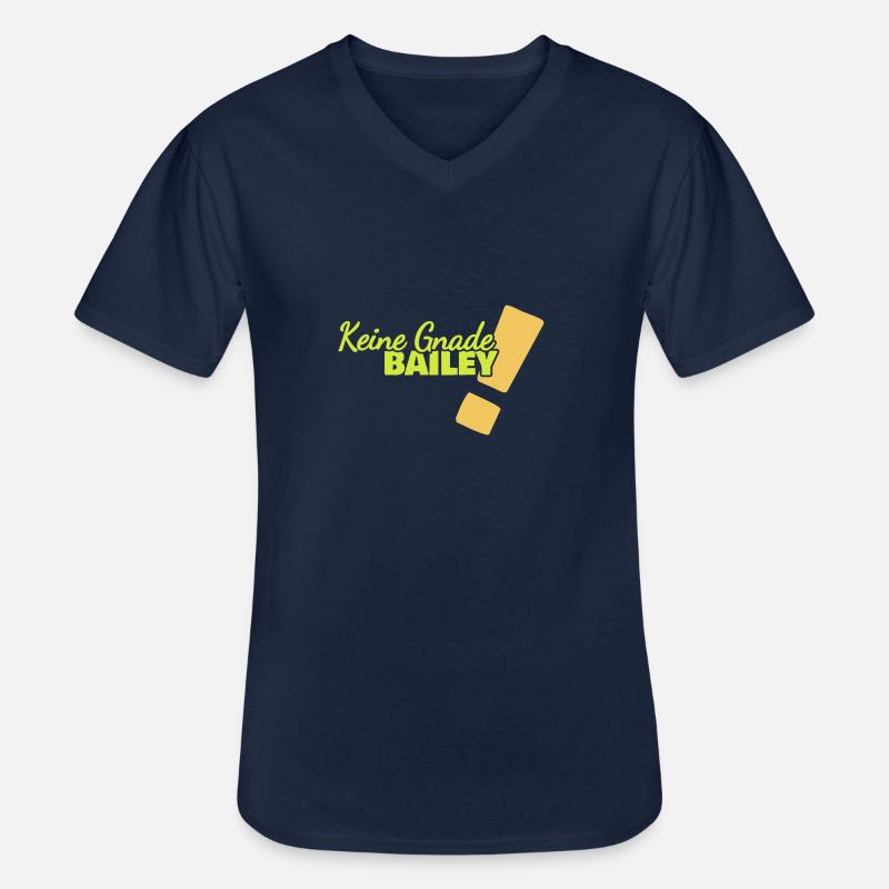 Spruch Bailey - Männer-T-Shirt mit V-Ausschnitt - Navy