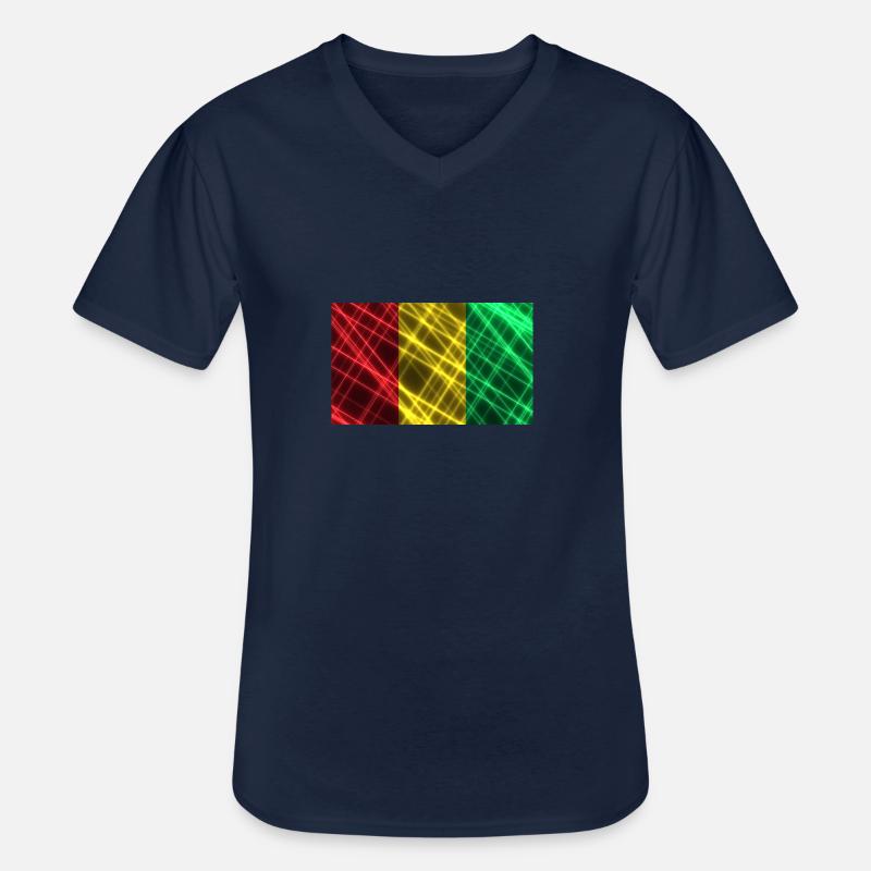 Style Guinea - Männer-T-Shirt mit V-Ausschnitt - Navy