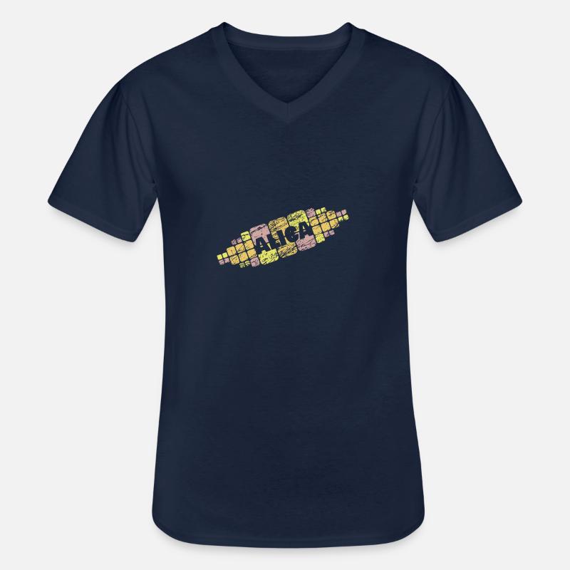 Gift for Alica - Men's V-Neck T-Shirt - navy
