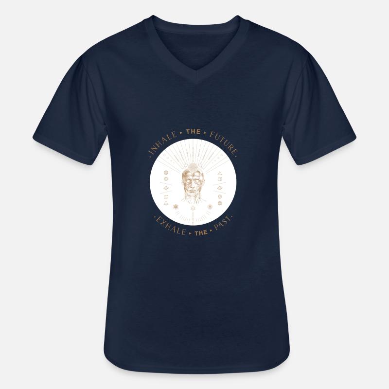 Head 25 - Männer-T-Shirt mit V-Ausschnitt - Navy