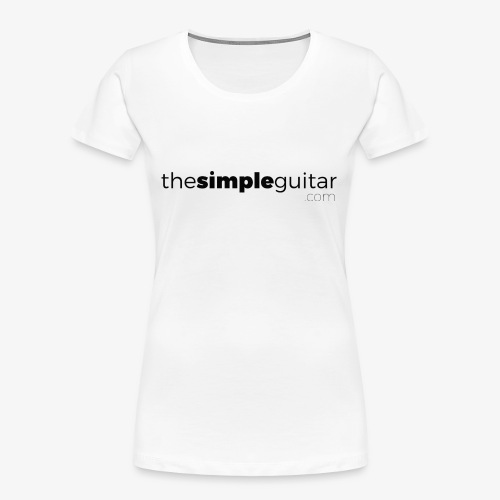 thesimpleguitar - Frauen Premium Bio T-Shirt