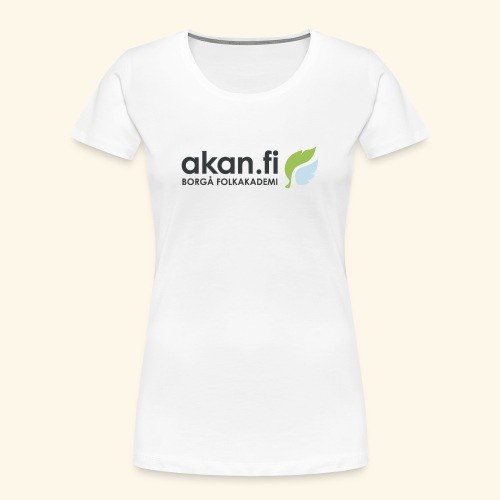 Akan Black - Ekologisk premium-T-shirt dam