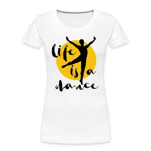 Ballett Tänzer - Frauen Premium Bio T-Shirt