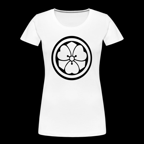 Iaido_Symbol Mon - Dame Premium T-shirt af økologisk bomuld