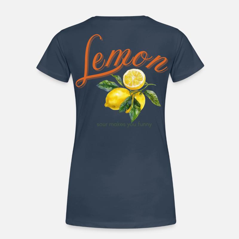 Lemon Frauen Premium Bio T-Shirt