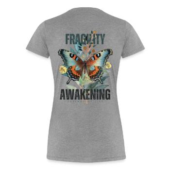 Soul wake - Women's Premium Organic T-Shirt -  - Back - Mia (176cm)