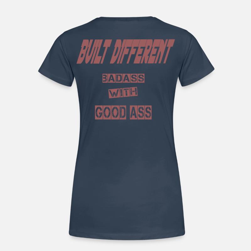 Sweat à capuche différent construit - Déclaration audacieuse sur le streetwear T-shirt bio Premium Femme