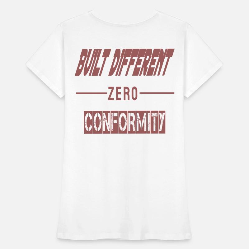 Construit différemment | Sweat à capuche Zero Conformity T-shirt bio Premium Femme