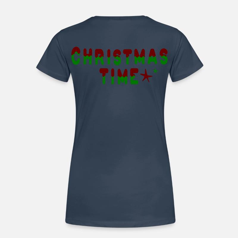 Période de Noël T-shirt bio Premium Femme