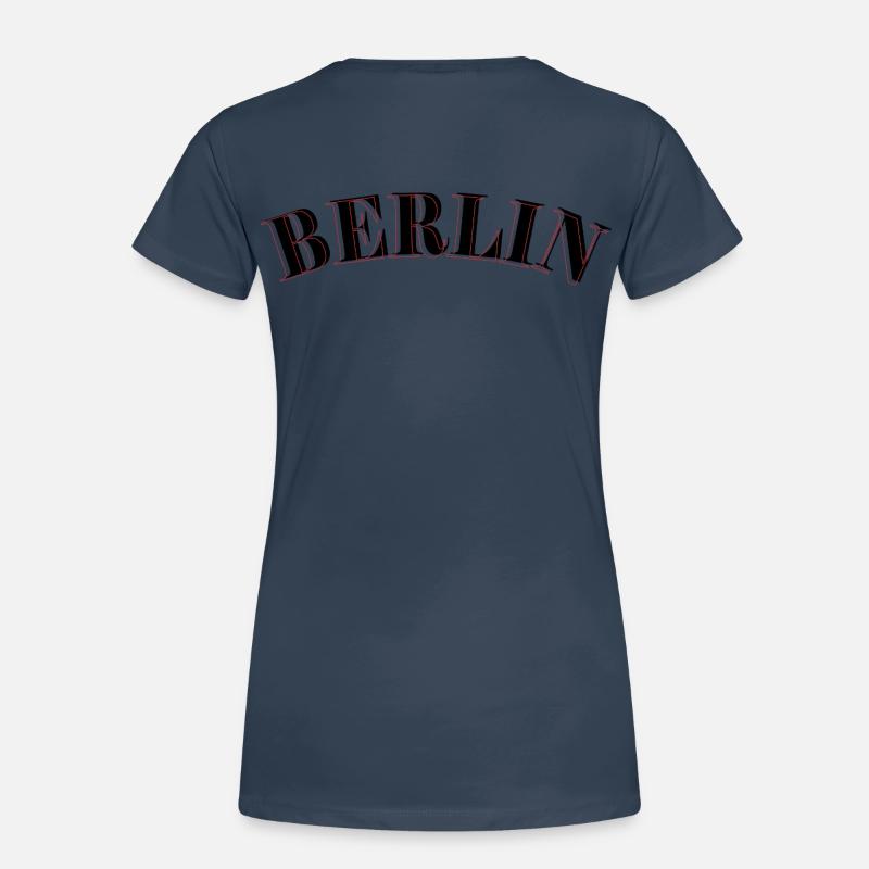 Berliner Retro Frauen Premium Bio T-Shirt