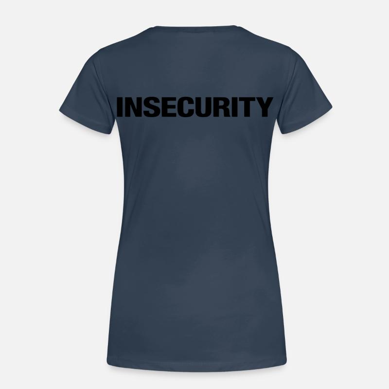 INSECURITY – Minimalist Uniform Style Statement Frauen Premium Bio T-Shirt