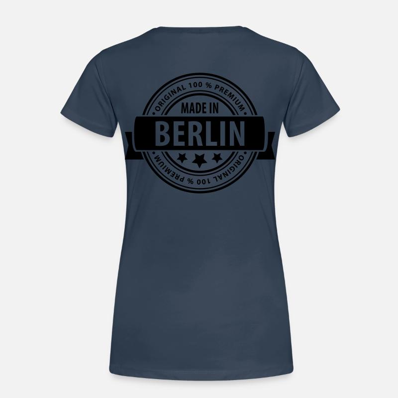 Fait à BERLIN T-shirt bio Premium Femme