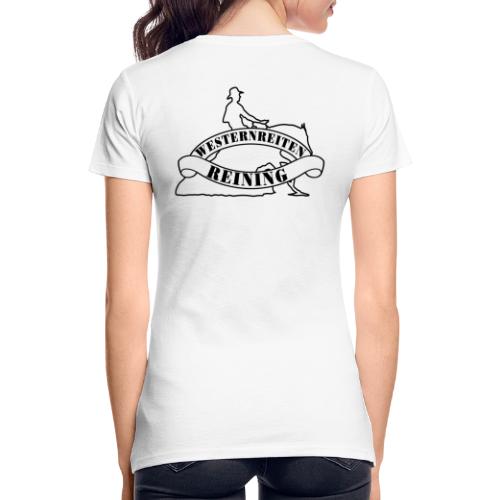 Westernreiten - Reining- Custom Tee Design - Frauen Premium Bio T-Shirt