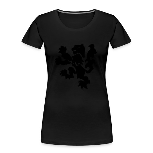 Lejon - Ekologisk premium-T-shirt dam