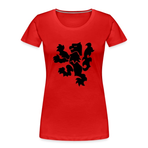 Lejon - Ekologisk premium-T-shirt dam