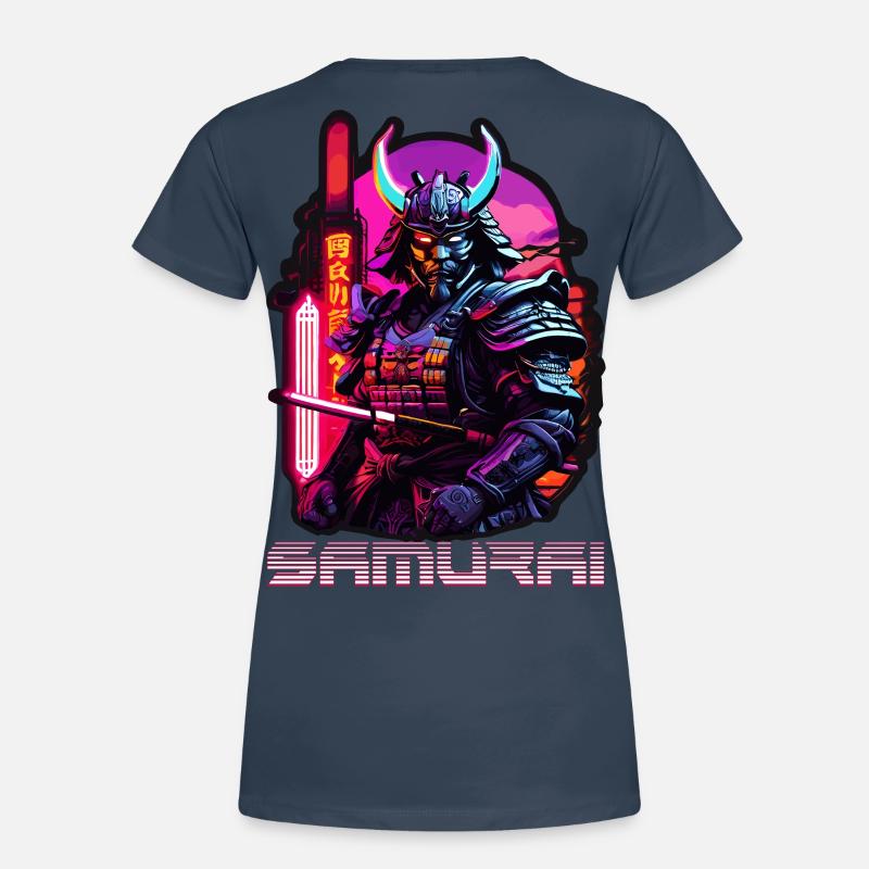 samouraï T-shirt bio Premium Femme