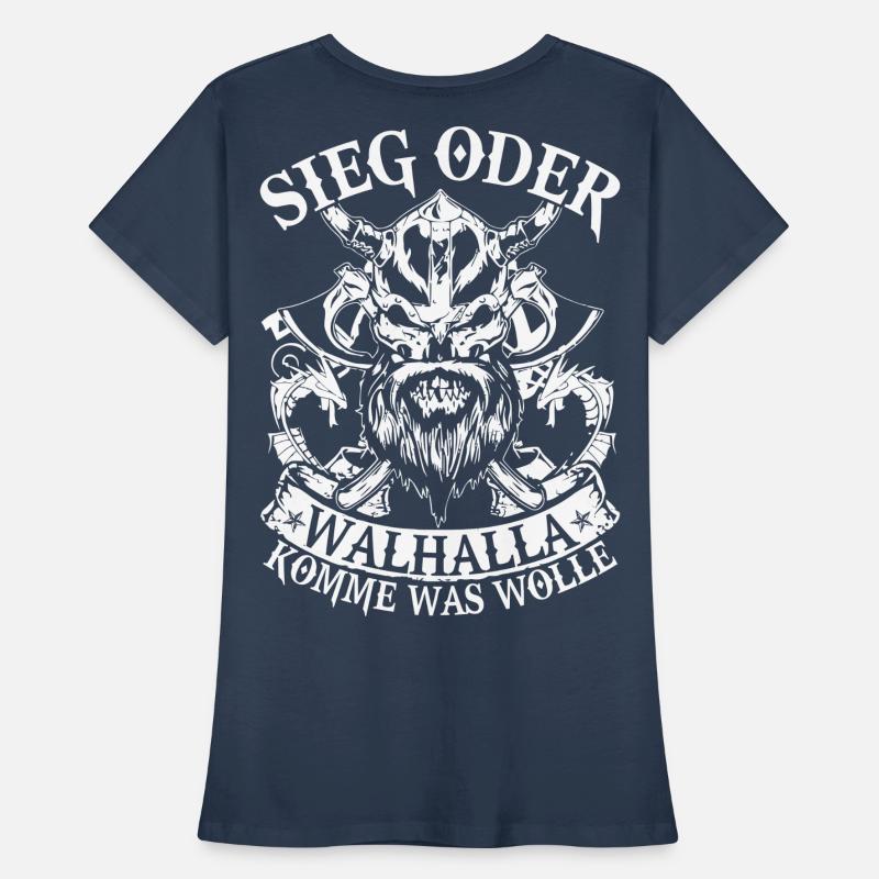 Sieg oder Walhalla Frauen Premium Bio T-Shirt