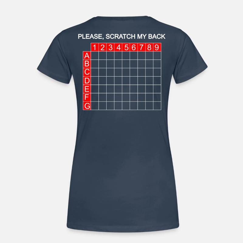 Scratch - Please scratch here Women's Premium Organic T-Shirt