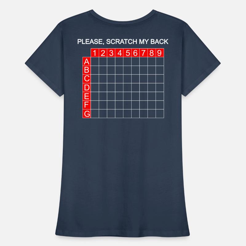 Scratch - Please scratch here Women's Premium Organic T-Shirt