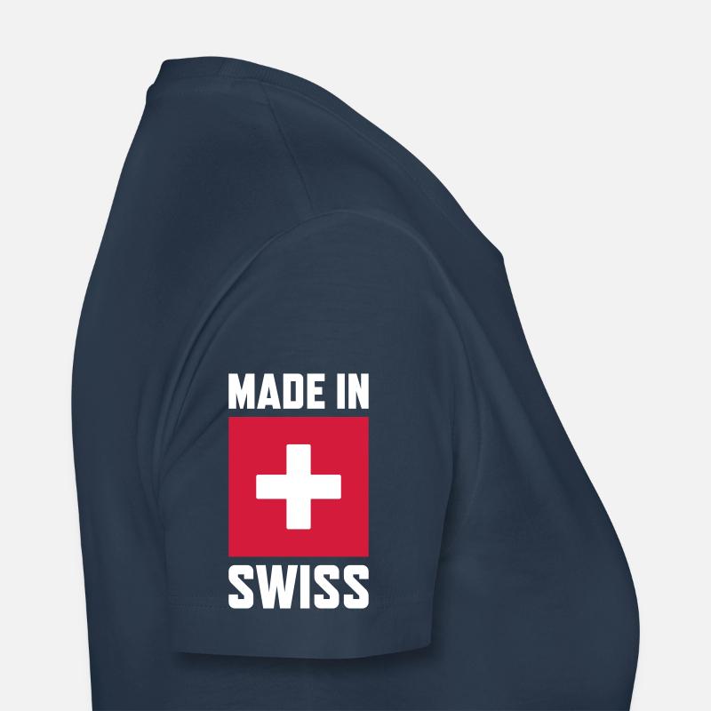 Made In Swiss Frauen Premium Bio T-Shirt
