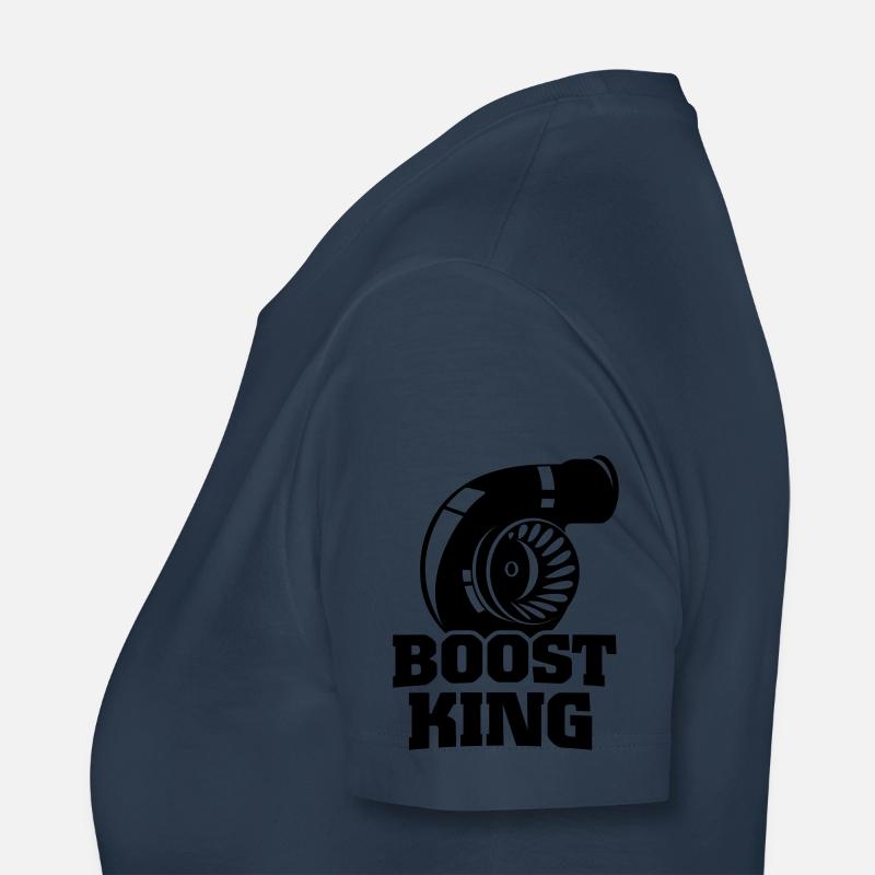 Boost King Frauen Premium Bio T-Shirt