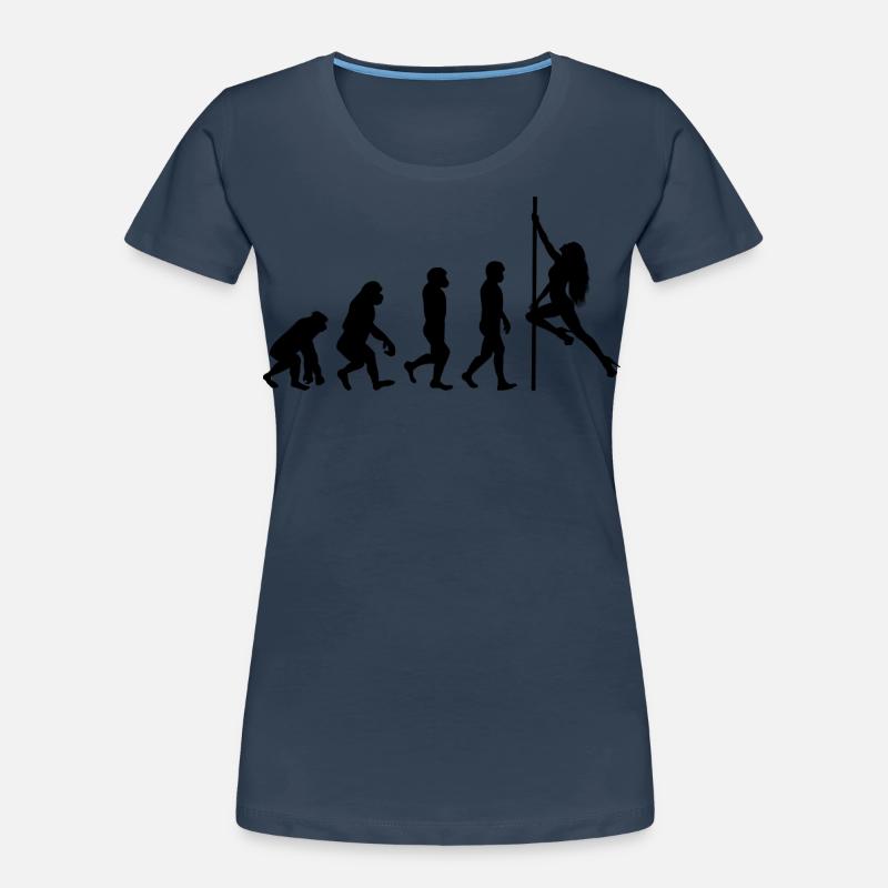 Pole Sport Dance Evolution Tänzer Akrobatik Frauen Premium Bio T-Shirt