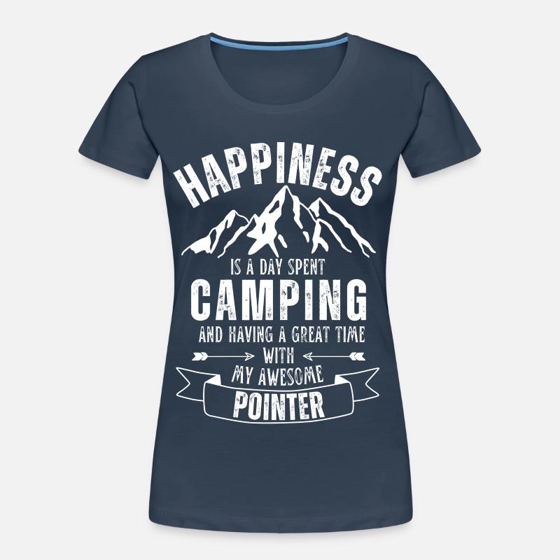 Camping and Pointer Women's Premium Organic T-Shirt