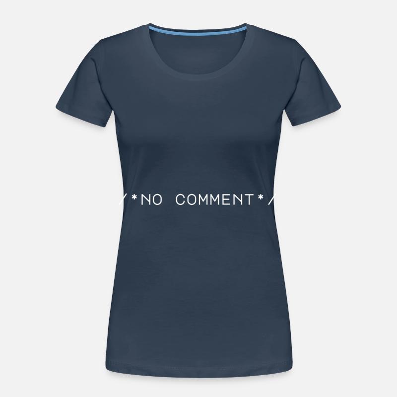 Computer Computerarbeit Coder Code Nerd IT Freak Frauen Premium Bio T-Shirt