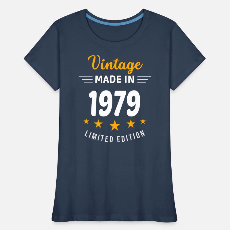 Vintage made in 1979 Women's Premium Organic T-Shirt