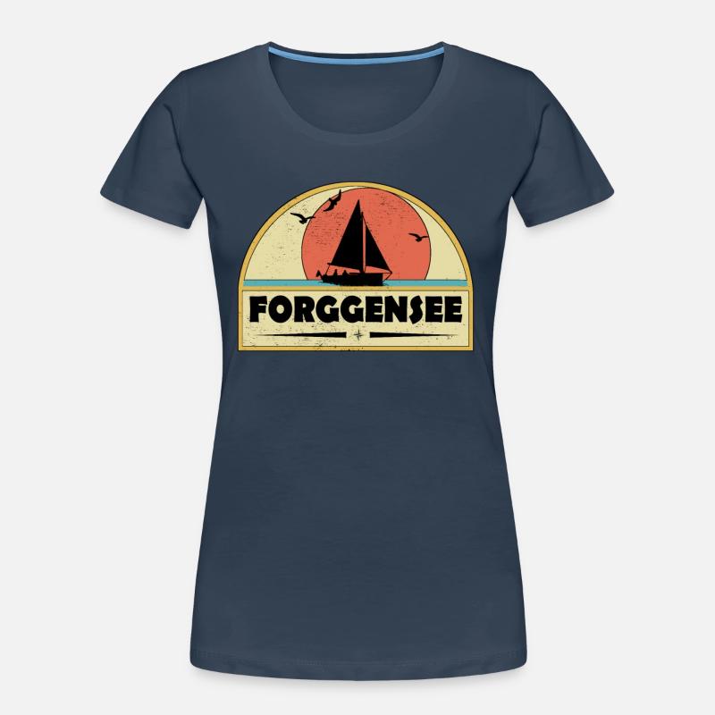 Forggensee Frauen Premium Bio T-Shirt
