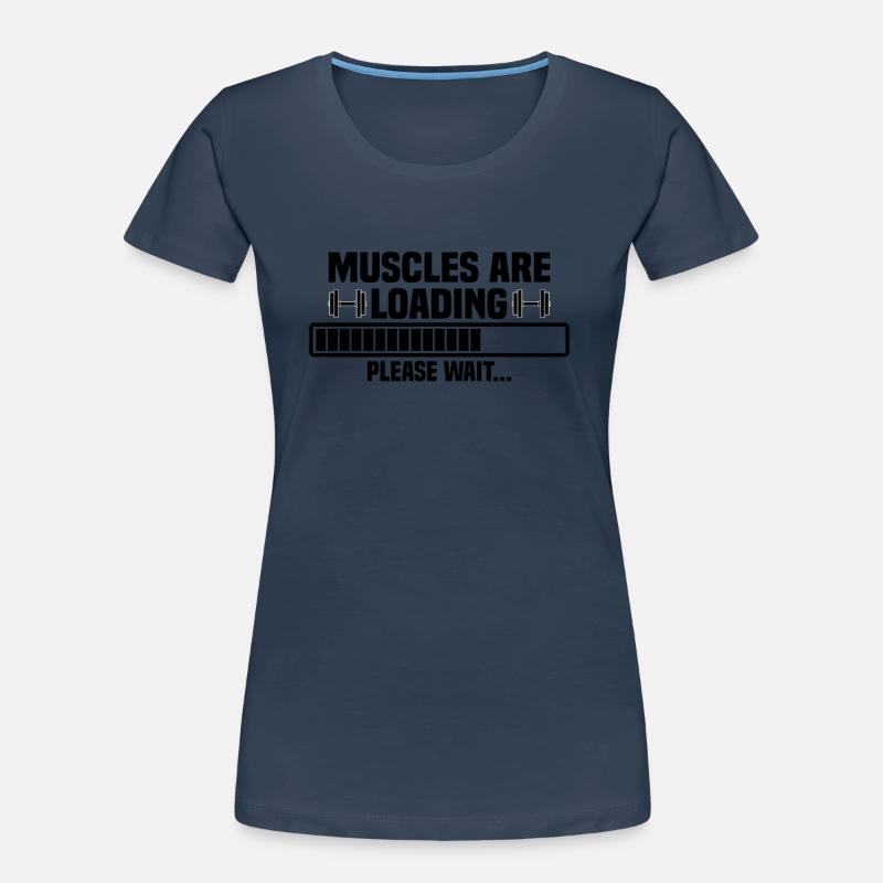Muscles are loading – please wait Women's Premium Organic T-Shirt