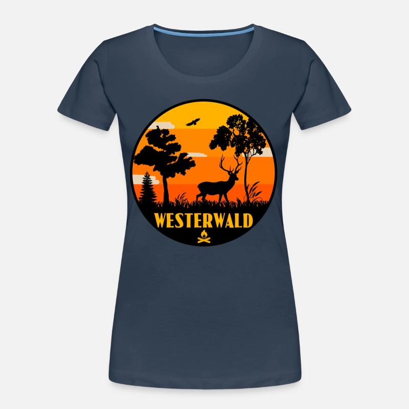Westerwald Frauen Premium Bio T-Shirt
