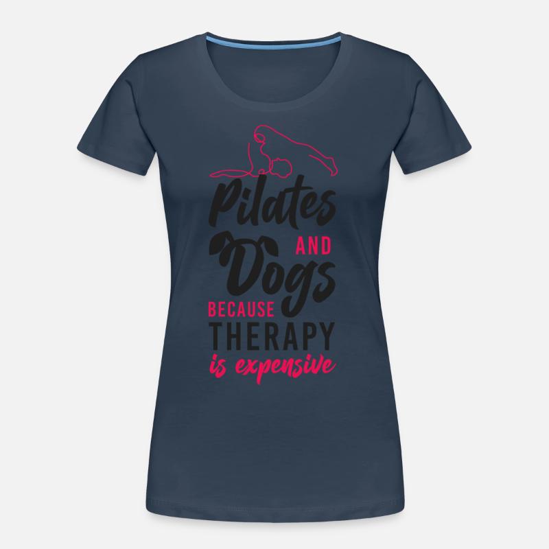 Pilates Instructor Teacher Dog Women's Premium Organic T-Shirt