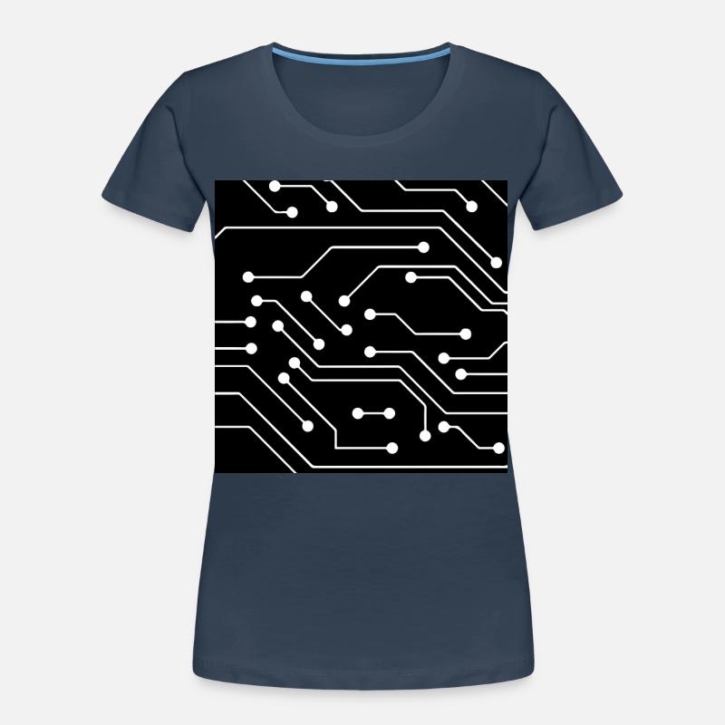 Computer pattern Women's Premium Organic T-Shirt
