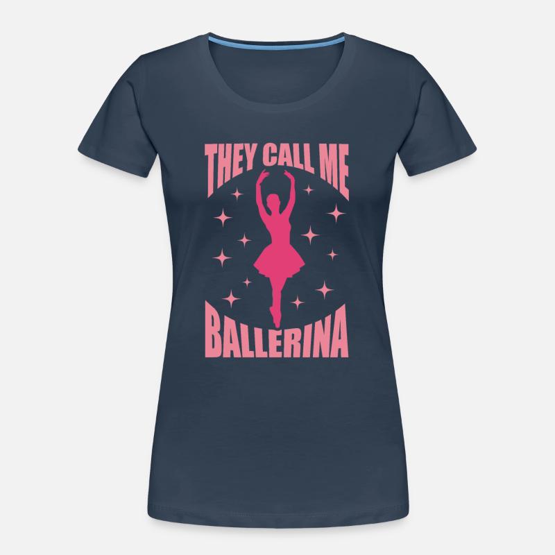 Danseuse de ballet T-shirt bio Premium Femme