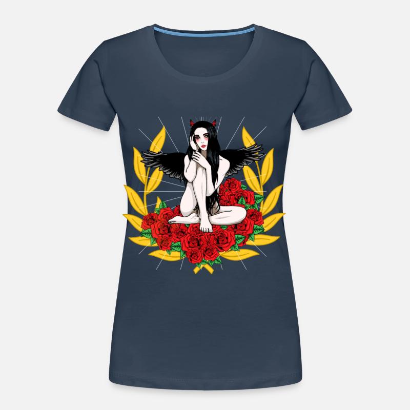 Devilish Devil Woman Satan's Roast Devil Women's Premium Organic T-Shirt