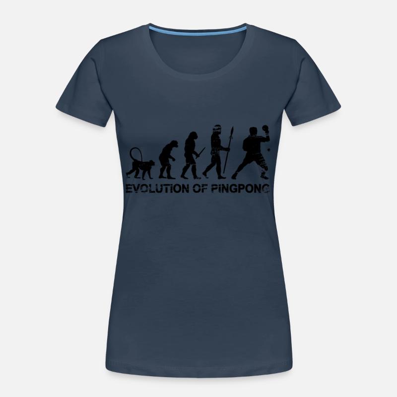 Évolution du pingpong T-shirt bio Premium Femme