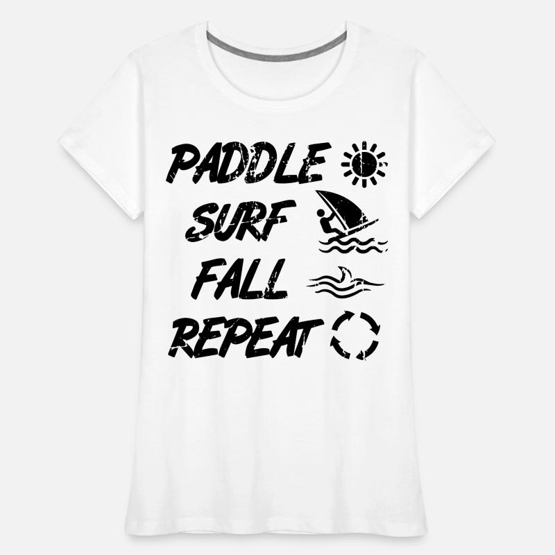 Windsurfing techniques Women's Premium Organic T-Shirt